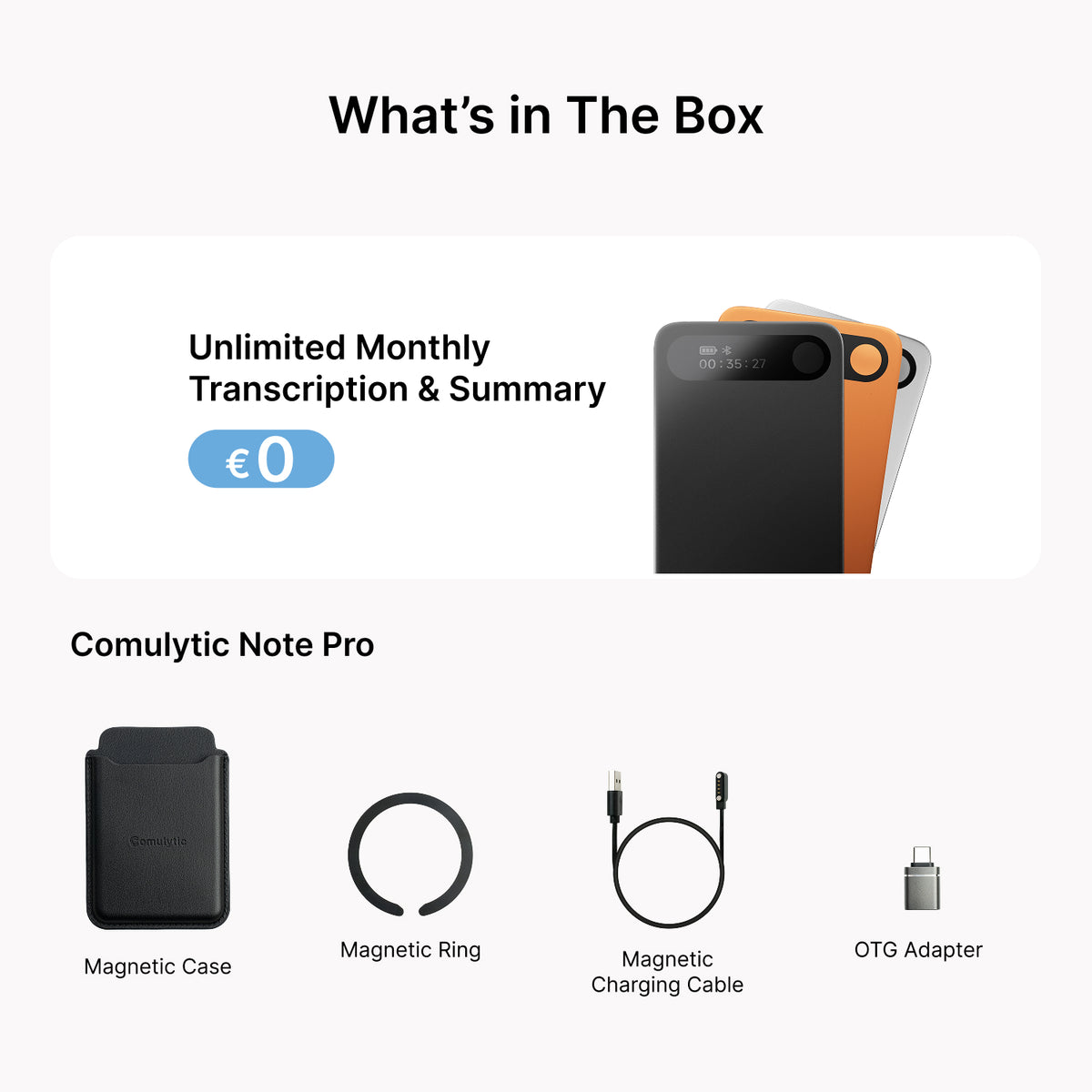 Comulytic Note Pro