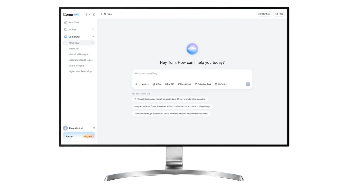 Comu Desktop-Dashboard